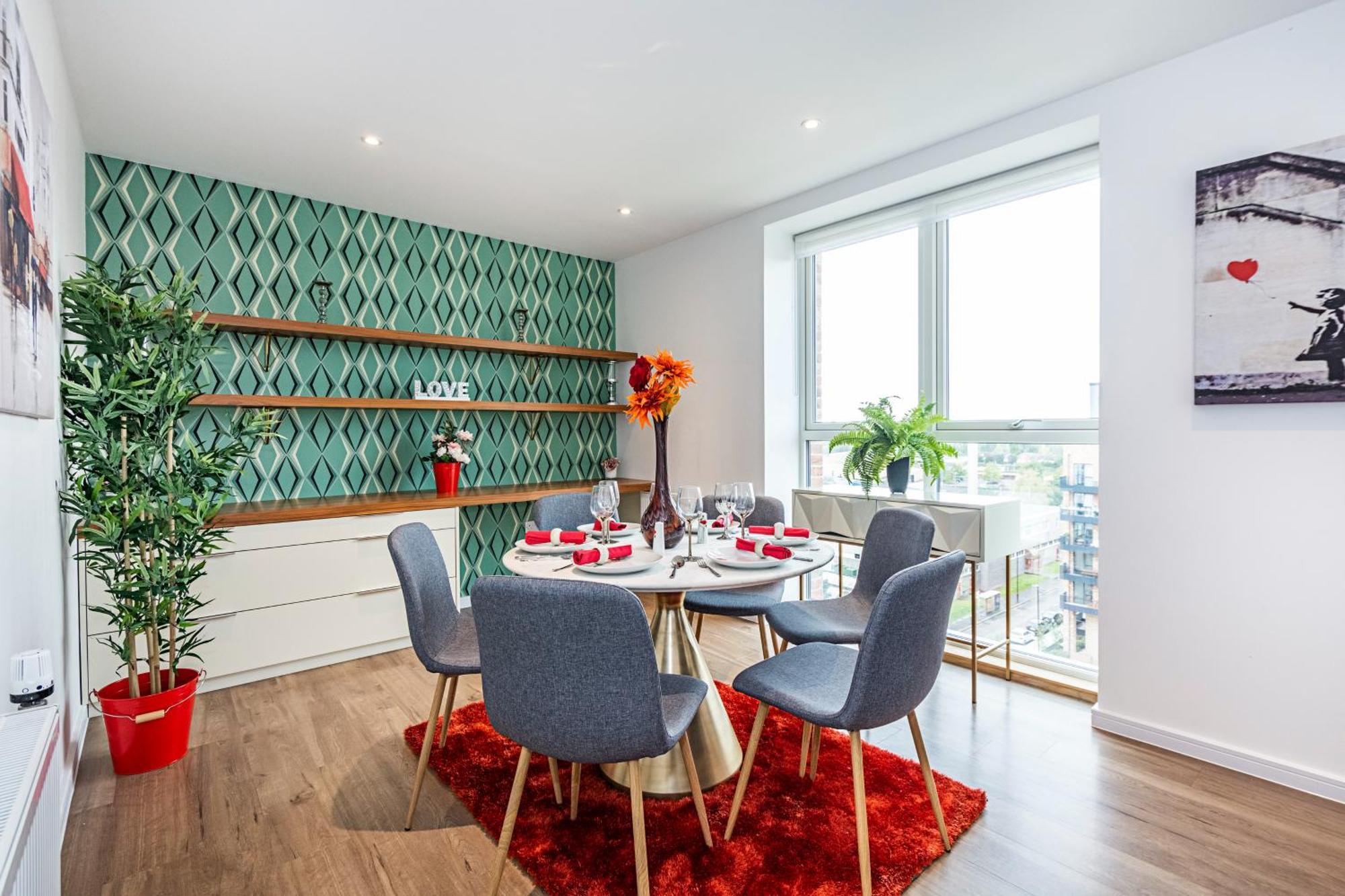 Apartament Chiswick Park 3 Bed 3 Bath West London - Parking Zewnętrze zdjęcie
