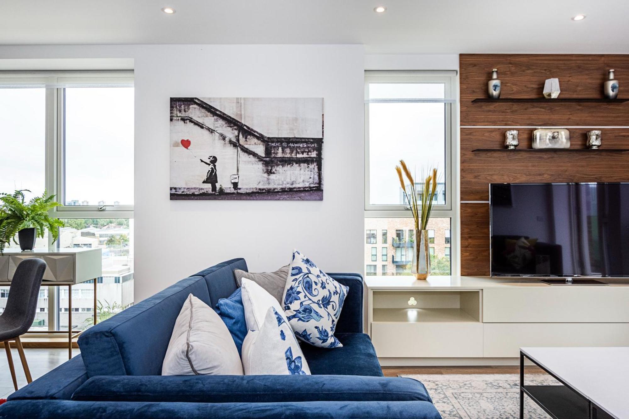 Apartament Chiswick Park 3 Bed 3 Bath West London - Parking Zewnętrze zdjęcie